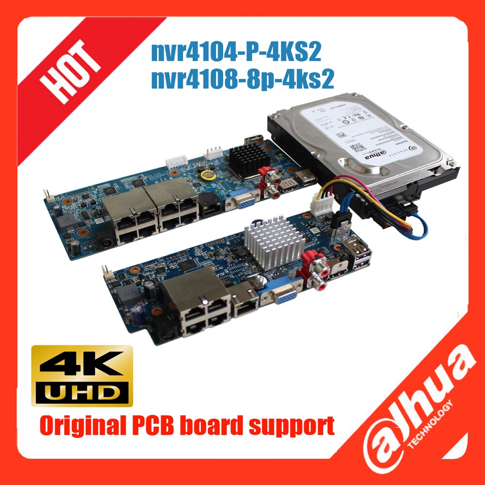 Dahua ٱ PCB , NVR4104-P-4KS2 NVR4108-8P-4K..